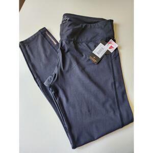 NWT Tommy Copper Performance Comp Leggings Womens XL Black